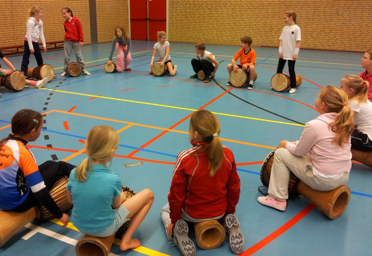 Workshop Percussie | Djembe in Den Haag, Rotterdam, Amsterdam, Utrecht, Apeldoorn, Venhuizen, Arnhem, De Heen en Dronten georganiseerd door Salsa King